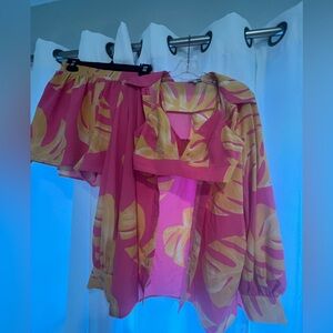 Fashion Nova 3 Piece Vacation Set